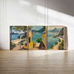 Set Of 3 Rio De Janeiro Posters, Travel Prints, Wall Art, Prints Set, Decor - thumbnail 2