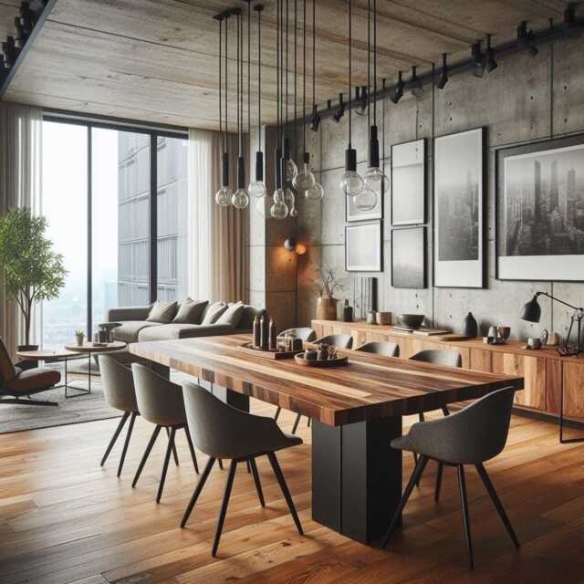 Conference Table/Solid Wood Office Real Dining Walnut - image 1