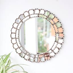 "Peruvian Mirrors ""Harmonious Silver 45 cm" - thumbnail 2