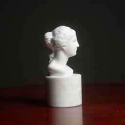 Venus De Milo Bust Carved Greek Marble Statue Figurine Artist Sculpture - thumbnail 4