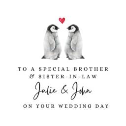 Brother & Sister in Law Wedding Day Candle Gifts Sister-In-Law - thumbnail 4