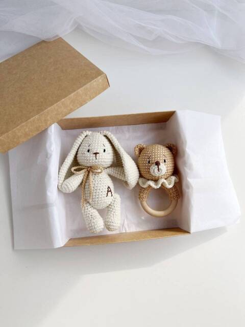 Personalized Baby Announcement Congratulations Unique Pregnancy Gift Box Newborn Basket Expecting Mom New - image 1