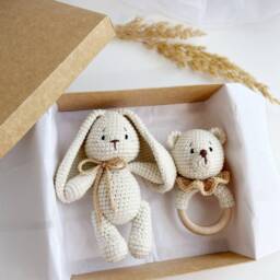 Personalized Baby Announcement Congratulations Unique Pregnancy Gift Box Newborn Basket Expecting Mom New - thumbnail 2