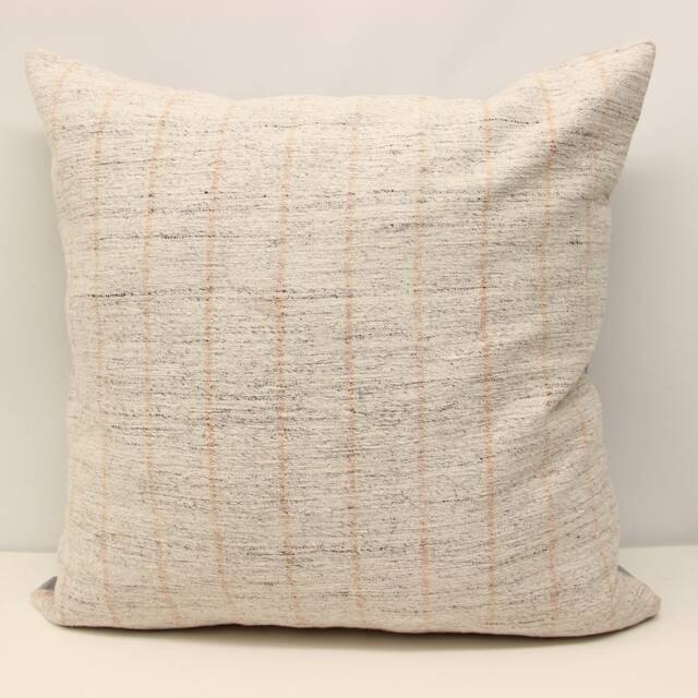 Handmade Kilim Pillow Cover 24x24 Inch Rustic Home Design - image 1