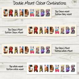 Grandkids Photo Frame Word Name Special Gift Mother's Day 16-Dd By Photos in A Word - thumbnail 2