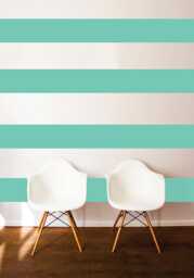 Wall Stripes Decal, Custom Vinyl Art Stickers, Interior Design - thumbnail 1