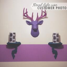 Wall Stripes Decal, Custom Vinyl Art Stickers, Interior Design - thumbnail 3