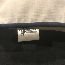 Airplane Birth Announcement Pillow...embroidered With Baby's Birth Information - thumbnail 3