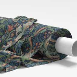 Custom Made William Morris Golden Jewel Cornsilk Blackout/Lining Curtains Pinch /Triple/Double Pleat - thumbnail 2