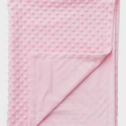 Personalised Baby Blanket With Name, Embroidered Newborn Gift Girl, New Gift, Custom For Boy, Blue Pink Wrap - thumbnail 4