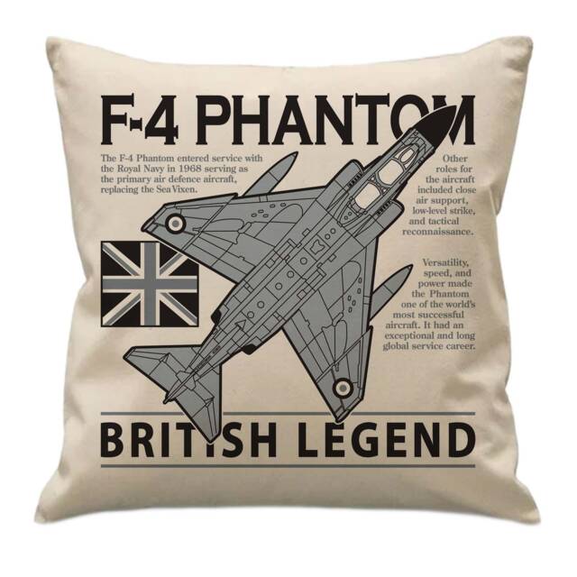 F-4 Phantom Aircraft Cushion - Royal Navy, Us Navy Design - image 1