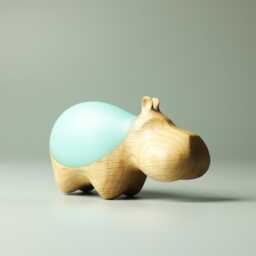 Duo Hippopotamus Sculpture - 27 - thumbnail 4