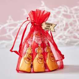 Personalized Chocolate Santa Christmas Stocking Filler