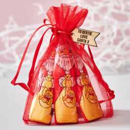 Personalized Chocolate Santa Christmas Stocking Filler - thumbnail 2