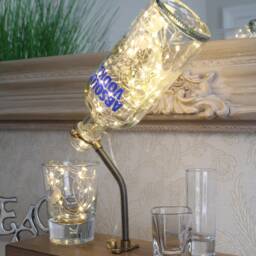 Absolut Vodka Bottle Light - 70Cl. Unique Lamp & Lover Gift For The Home - thumbnail 3