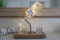 Absolut Vodka Bottle Light - 70Cl. Unique Lamp & Lover Gift For The Home - thumbnail 1