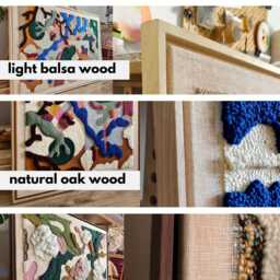 Blue Lagoon - Sculptural Wall Art Abstract Textile 3D Woven Tapestry - thumbnail 4
