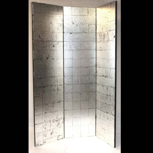 Handmade Roomdivider, Wooden Room Divider, Paravent, Thee Parts Separator, Folding Screen, Privacy Partition, Room Decor Partition - image 1