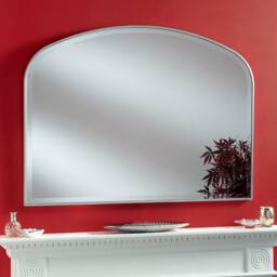 Simple Elegant Mirror Bevelled Arch Contemporary Gold Camden 107cm X 79cm - thumbnail 3