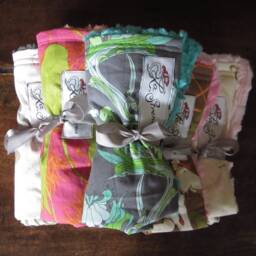 "Art Deco Inspired Mini Baby Blanket, ""Alana" - thumbnail 4