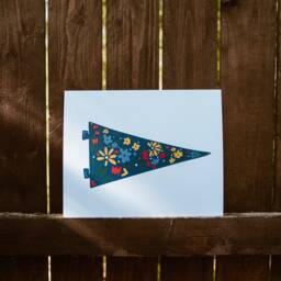 Nature Pennant Flag - Lover Gift Floral-Scandinavian - thumbnail 3