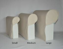 Cream Pair Faux Leather Queen Anne Style Antimacassar Sofa Chair Arm Cap Protectors