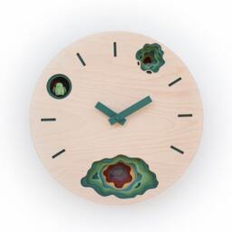 Unique Modern Cuckoo Clock - Multi Colored - thumbnail 2