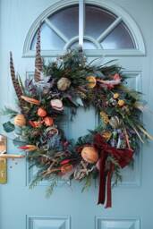 Fruit Laden Limited Edition Luxury Festive Christmas Wreath - thumbnail 1