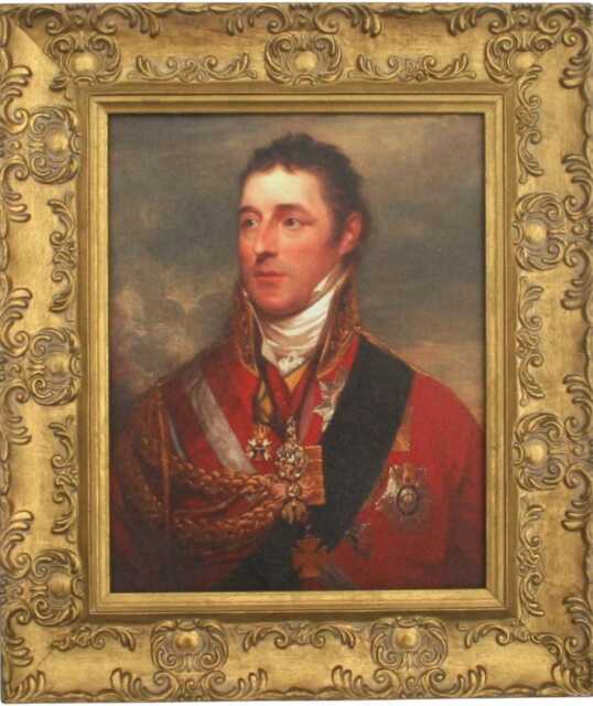 Arthur Wellesley, 1st Duke Of Wellington Framed Picture/Oleograph - image 1