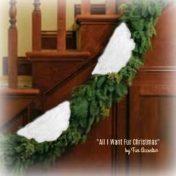 All I Want Fur Christmas - Soft Premium Faux Snow Drifts Garland Toppers Small Table Runners Holiday Decor White Or Off - thumbnail 3