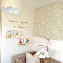 Once Upon A Time Birch Wood Nursery Wall Sign - thumbnail 3