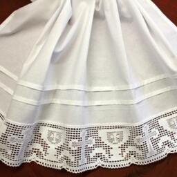 Baptismal Cloth Orthodox Baptism, Baptismal Towel, Towel Cotton, White - thumbnail 3