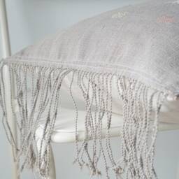 Tribal Hemp Striped Hand Woven Natural Dye Color Lumbar Pillow Cover - thumbnail 3