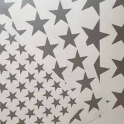 Vinyl Star Stickers - Removable Wall Decals, Nursery Decor, Bedroom Kids Various Sizes & Colours To Choose - thumbnail 2