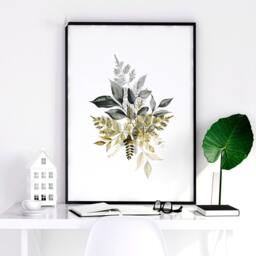 Botanical Illustration, Home Decor Wall Art, Set Of 3 Prints, Living Room Decor, Hangings Office Above The Bed Wall - thumbnail 2