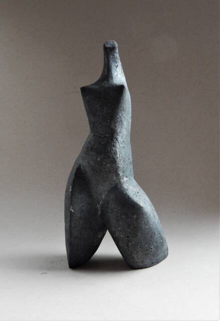 Ceramic Sculpture, Black Ceramics, Ceramic Figurine, African Figure, Sculpture For The Garden, Ceramics Raku, Art & Collecting, Woman - image 1