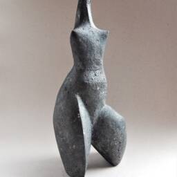 Ceramic Sculpture, Black Ceramics, Ceramic Figurine, African Figure, Sculpture For The Garden, Ceramics Raku, Art & Collecting, Woman - thumbnail 3