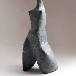 Ceramic Sculpture, Black Ceramics, Ceramic Figurine, African Figure, Sculpture For The Garden, Ceramics Raku, Art & Collecting, Woman - thumbnail 4