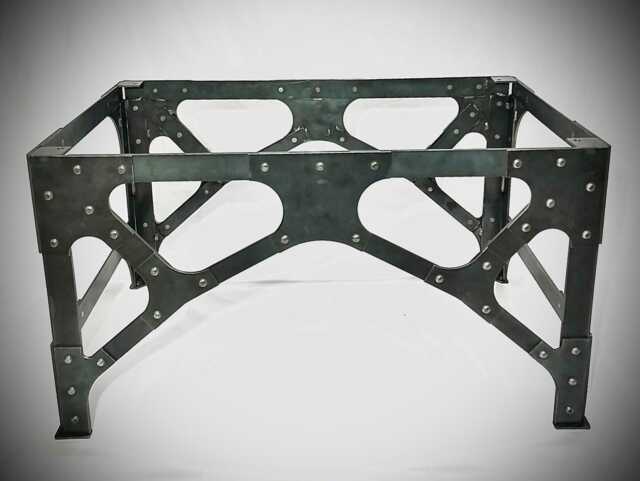 Industrial Style Coffee Table/Furniture Living Room Steel Made in Yorkshire - image 1