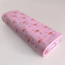 Pink Flamingo Cotton Pillowcases - thumbnail 4