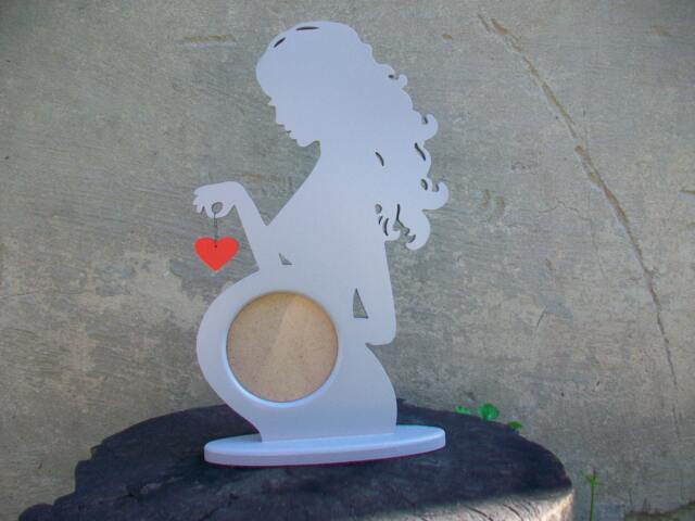 Ultrasound Picture Frame Pregnancy Announcement Ideas Baby Coming Soon Shower Gift Grandparents Diy Eco-Friendly - image 1