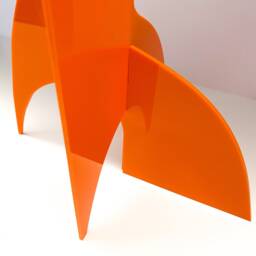 Midcentury Modern Art Stabile Palm Springs Colors Kinetic Sculpture - thumbnail 2