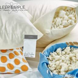 Shredded Latex Pillow - Adjustable Made in The Us - thumbnail 3