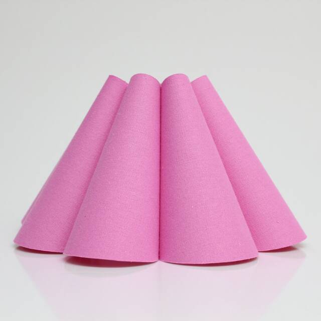 Diy Pink Fabric Lampshade Skirt Shape Home Decor - image 1