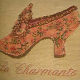 Marie Antoinette Shoes Tapestry Cushion Sham - thumbnail 2