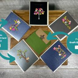 Grow Your Own Herbs Gift Set Basil, Parsley, Chives, Thyme, Rosemary - thumbnail 4
