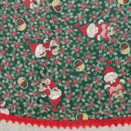 Christmas Decoration Tree Skirt Elfs Elf Decor Holiday Gift Ornament Gnome - thumbnail 4