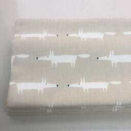 Scion -Little Fox - Snow Made To Measure Professionally Roman Blind - thumbnail 2