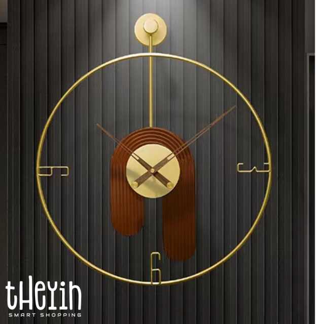 Handmade 60cm Super Silent Minimalist Modern Classic Wall Clock, Quiet Non-Ticking Quartz Movement For Living Room, Office, Kitchen, Bedroom - image 1