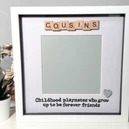 Cousins - Childhood Playmates Can Be Personalised Photo Frame - thumbnail 2